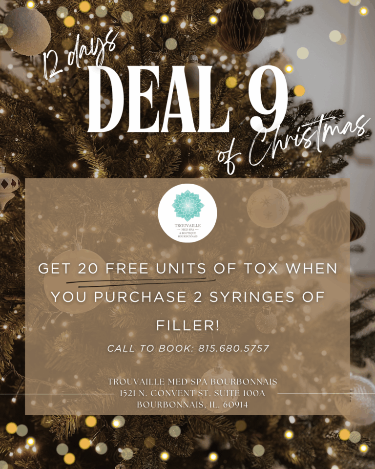 Day 9 Get 20 FREE units of tox when you